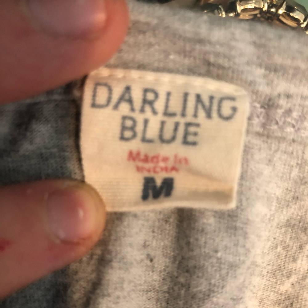 Darling Blue crop top